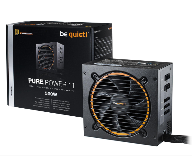 be quiet! Pure Power 11 CM 500W 80 Plus Gold - 459597 - zdjęcie 4